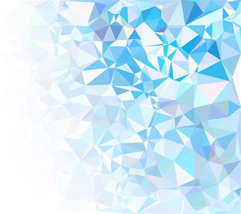 Blue Polygonal Mosaic Background Creative Design Templates 574768