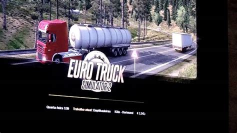 Euro Truck Simulator 2 Com Xbox 360 Controller Youtube