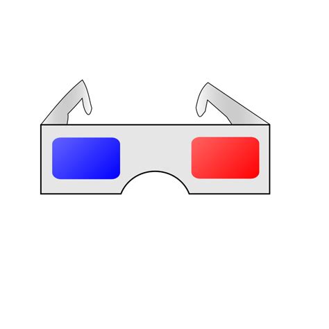 3d Glasses Openclipart
