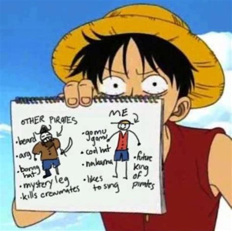 Not Like Other Pirates Ifttt3amhfey One Piece Meme One