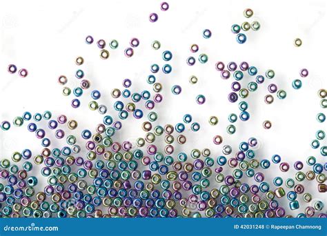 Abstract From Bead Stock Photo Image Of White Beautiful 42031248
