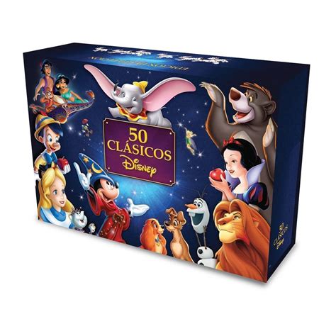 Dvd Paquete 50 Clásicos Disney