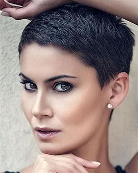 Super Very Short Pixie Haircuts Hair Colors For Hairstyles