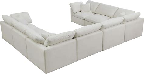 Buy Soflex Cloud Cream Modular Sectional Sofa In Cream Fabric Online