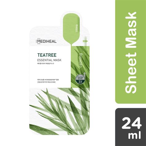MEDIHEAL, Teatree Care Anti Acne Solution Essential Mask EX 25ml