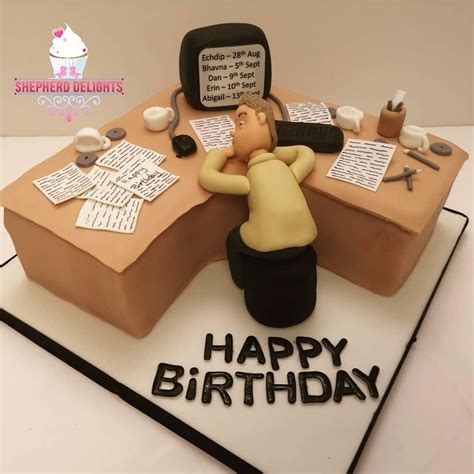 Teen birthday cakes with free and safe delivery. Computer Desk Novelty Cake » Novelty Cakes