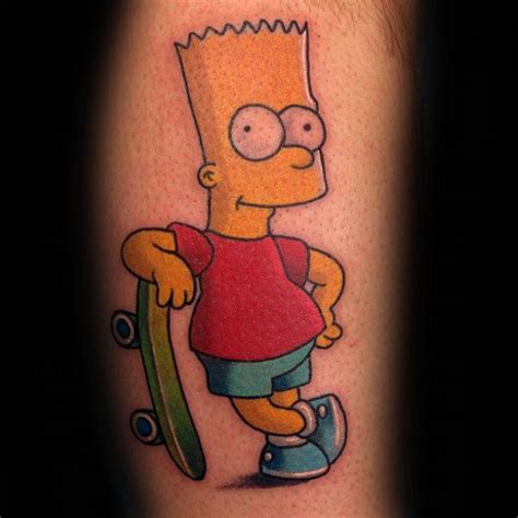 Bart Simpson Tatuajes Personaje De Dibujos Animados Tatuajes