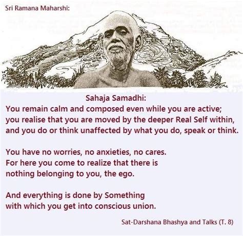 Quote n°5526 | ramana maharshi. Sahaja Samdhi | Awareness quotes, Conscious awareness ...