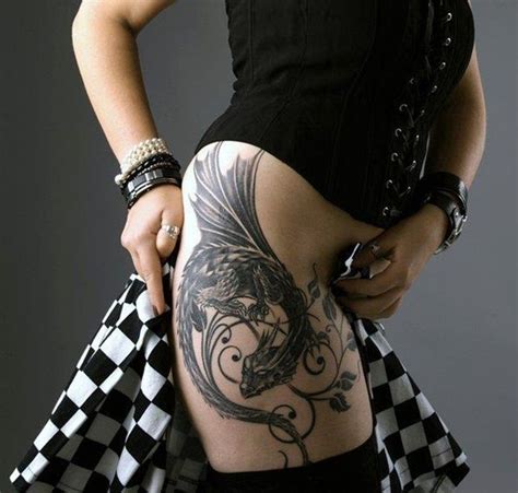 Side Thigh Tattoos Designs Ideas And Meaning Tattoos