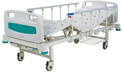 Manual Hospital Bed Year Free Spare Parts With Steel Type Cranks Metal Siderail Alk Aa Fbl