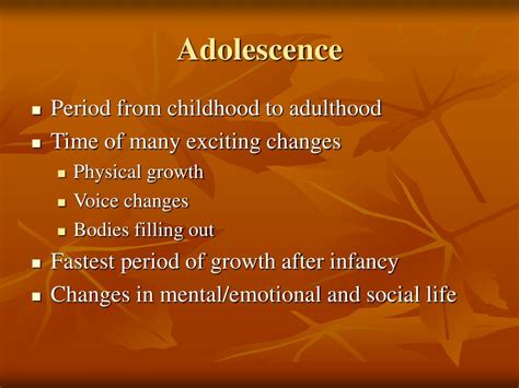 Ppt Life Cycle Adolescence Into Adulthood Powerpoint Presentation