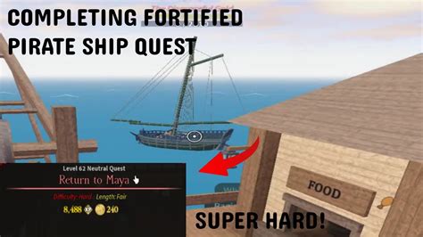 SINKING A FORTIFIED PIRATE SHIP AND COMPLETING MAYAS QUEST In Arcane