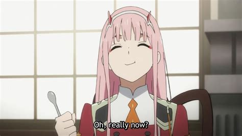 Zero Two Eating Is The Cutest Thing Rdarlinginthefranxx