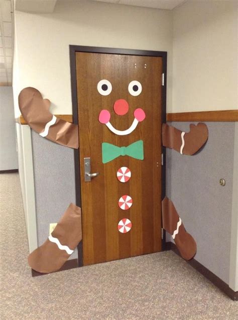 If You Have A Wood Or Brown Door This Gingerbread Classroom Door