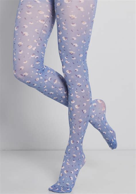 about to blossom floral tights floral tights cute tights fashion tights