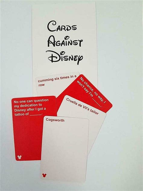 4.8 out of 5 stars. Cards Against Disney Humanity Version - Buy Set with 828 Cards