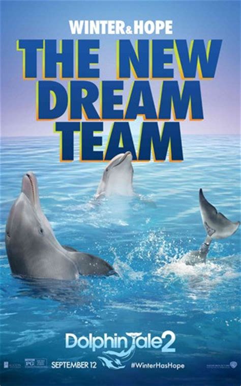 Dolphin tale remains the only marine mammal motion picture of the modern era that did not employ sherbert in at least a consulting capacity. Dolphin Tale 2 Movie Poster (#3 of 4) - IMP Awards