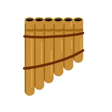 Pan Flute Bamboo Pipe 8949565 Vector Art At Vecteezy
