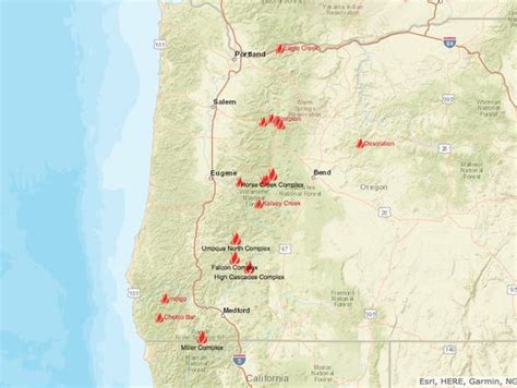Oregon Wildfires Burned These Areas Heres How They Were Damaged And