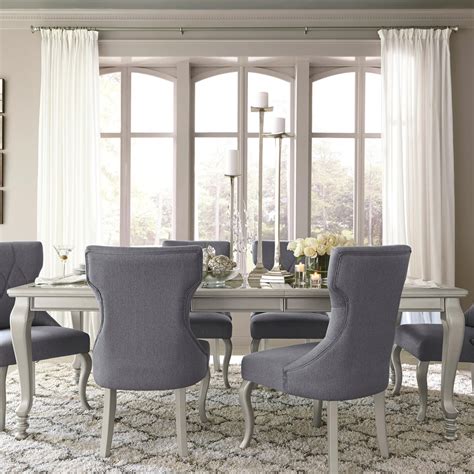 Signature design by ashley rokane dining room table set with 6 upholstered chairs, brown. Signature Design by Ashley Coralayne 5-Piece Rectangular Dining Room Extension Table Set | Del ...
