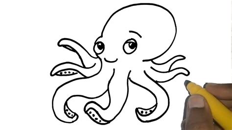 Octopus Drawing Easy At Explore Collection Of