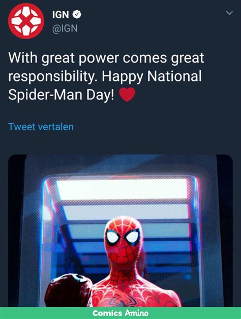 Happy National Spider Man Day Marvel Amino