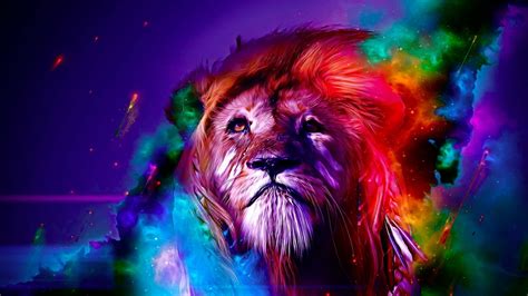 Download Lion Animal Artistic 4k Ultra Hd Wallpaper