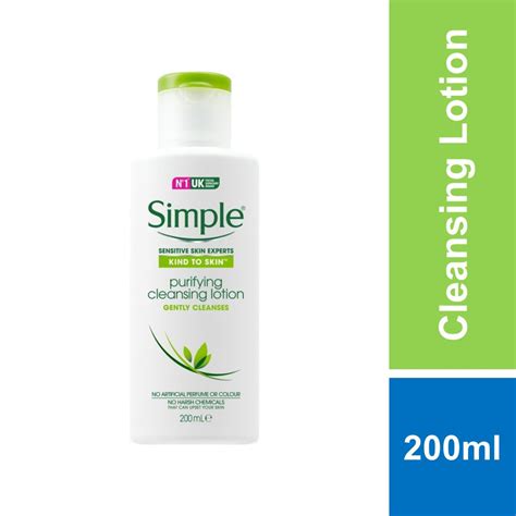 Simple Purifying Cleansing Lotion 200ml Shopee Malaysia
