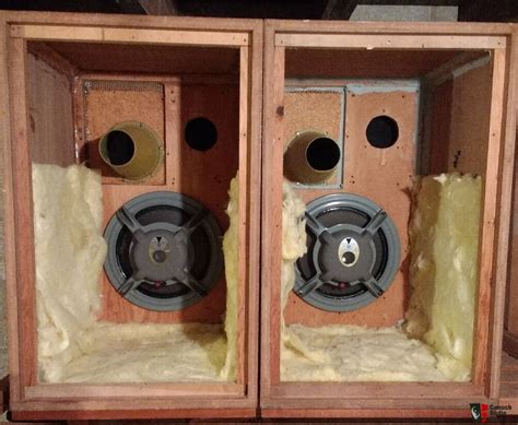 Jbl D123 Woofers Pair In Custom Cabinets Diy Project Photo 1808442