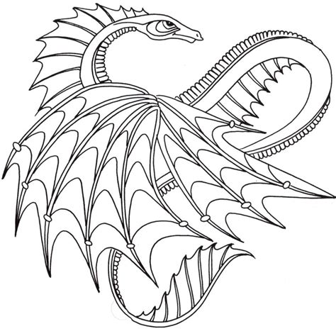 They became the heroes of many films, stories and games. Wings Of Fire Dragon Coloring Pages at GetColorings.com ...