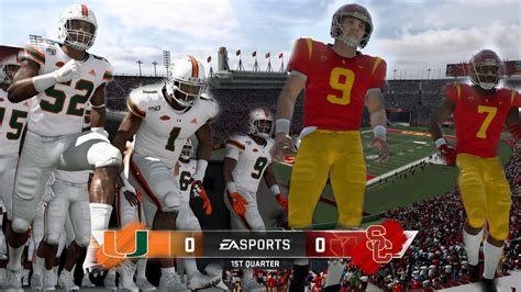 Sneak Peek At The 2020 Miami Hurricanes And Usc Trojans Big City Programs With Titles And Stars
