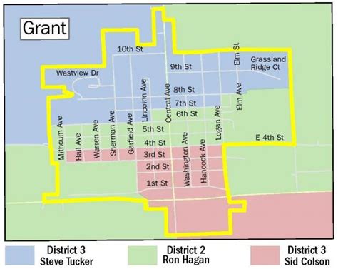 Boundaries Set For Commissioner Districts Grant Tribune