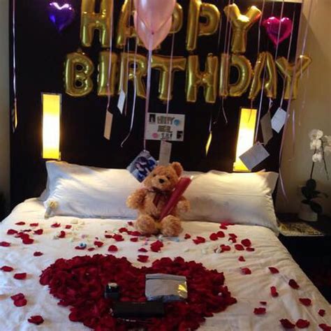 54 Birthday Surprise For Him At Hotel Pics Aesthetic