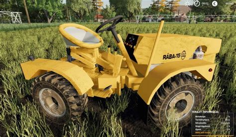 Fs19 Raba 15 V1000 Fs 19 Tractors Mod Download