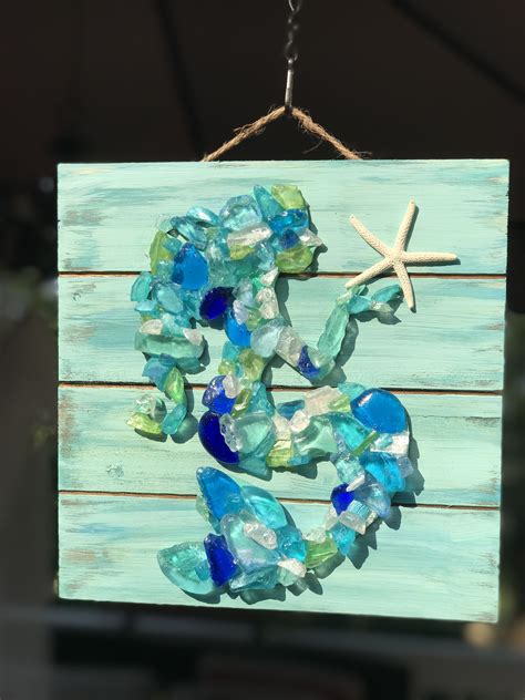 Shop Lilyvictoria Sea Glass Crafts Sea Glass Art Seashell