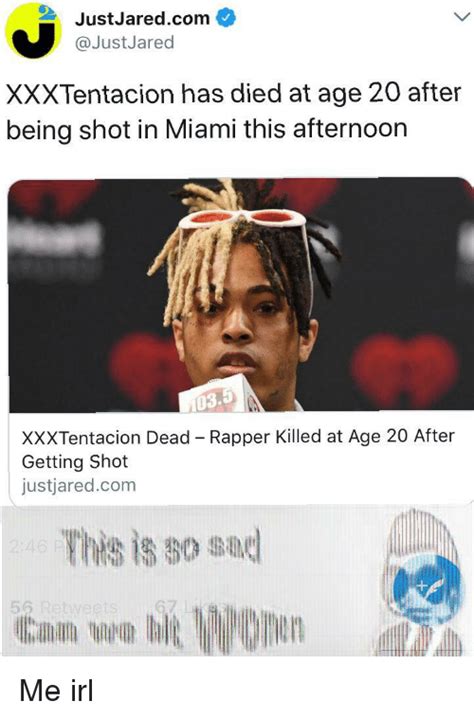Justjaredcom Xxxtentacion Has Died At Age 20 After Being Shot In Miami This Afternoon 035