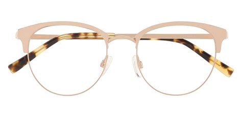 kendra browline prescription glasses rose gold women s eyeglasses payne glasses