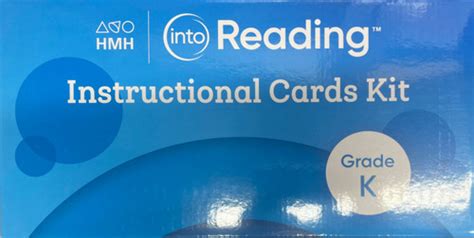Hmh Into Reading Instructional Card Kit Grade K
