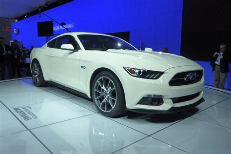 Ford Mustang 50th Anniversary Limited Edition Launched Evo