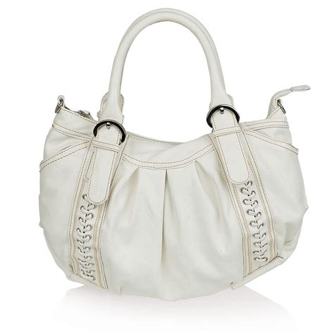 Elegance Of Living Stylish White Handbags