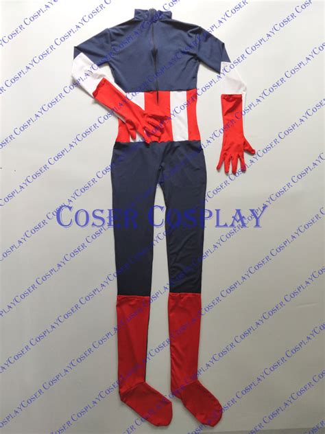 2019 Captain America Bodysuit Sexy Halloween Cosplay Costume 0428
