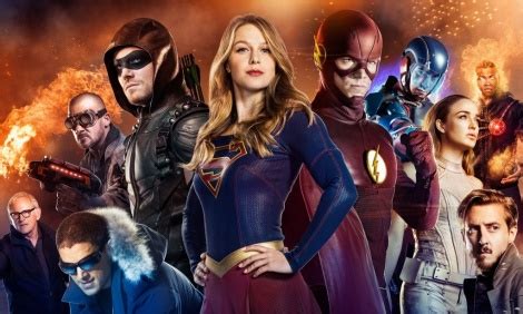 Новости сериалов Фото Видео Супергерои The CW готовы к новым подвигам Один постер для всей