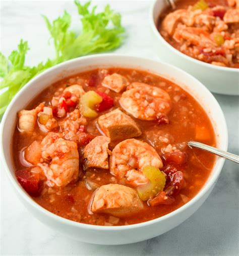 Instant Pot Gumbo With Shrimp And Chicken Whole30 Paleo Keto Tastythin
