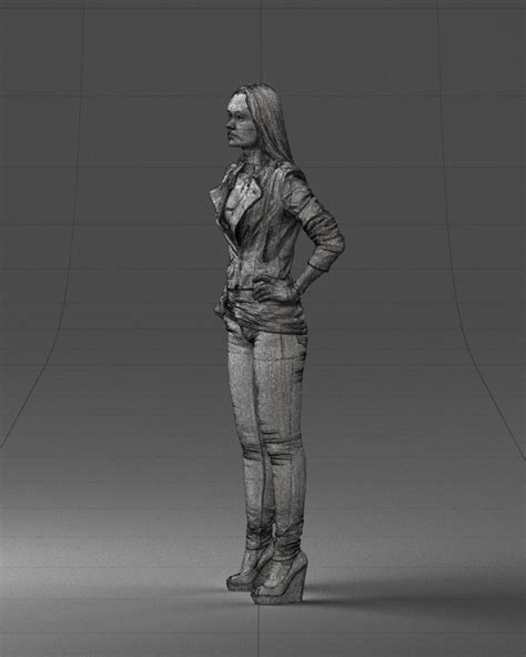 modèle 3D de Mode femme posé modèle scanné TurboSquid 952658