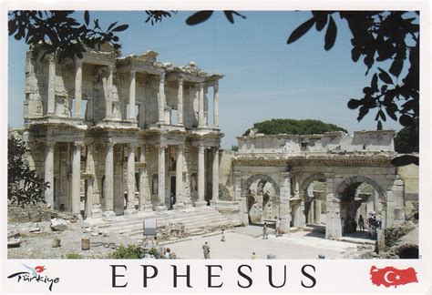 Mirroras Unesco Whs Postcards Turkey Ephesus