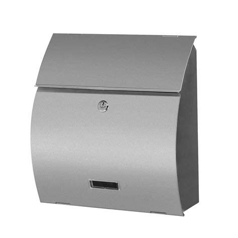 Metal Wall Mounted Black Mailboxes Residential Modern Outdoor Commercial Mailbox China Sheet