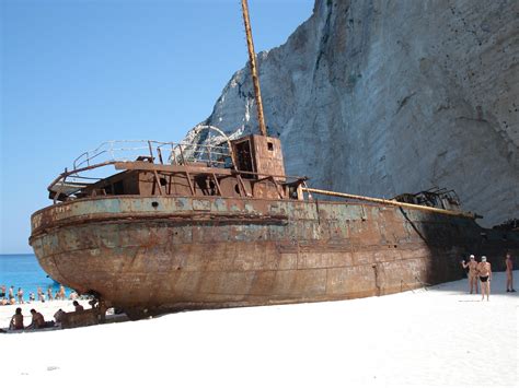 Navagio Shipwreck Beach How The Shipwreck Became A