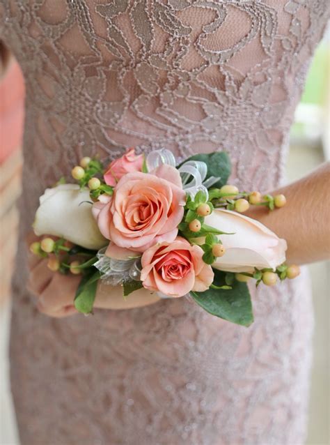 Diy Wrist Corsage For Homecoming Or Prom Sand And Sisal Meopari