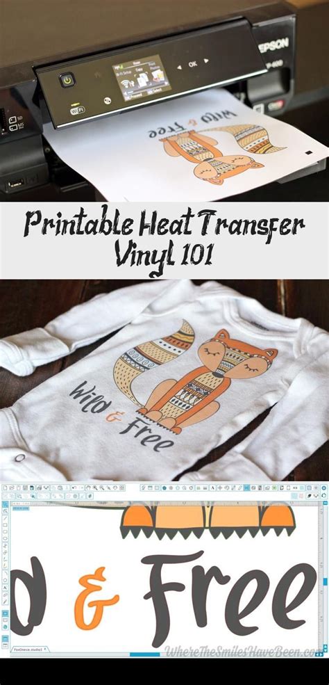 Printable Heat Transfer Vinyl Cricut Customize And Print