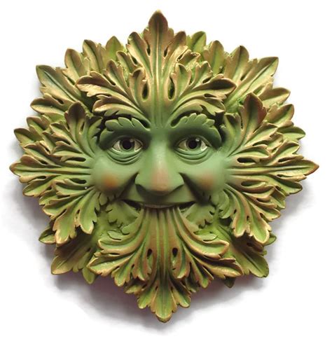 Green Man Wall Plaques At Otherwise Trading